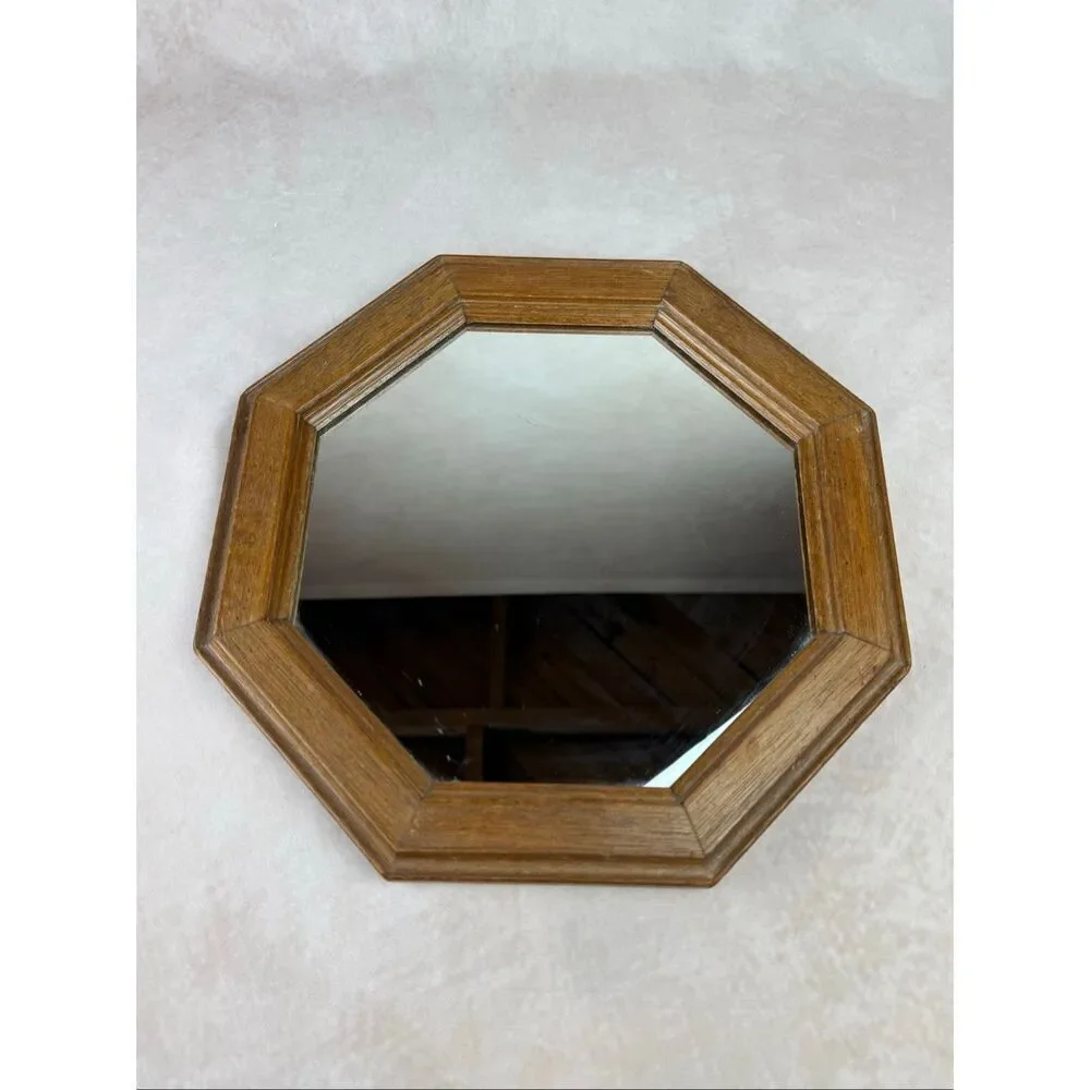 Vintage wooden octagon